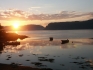 Sonnenuntergang in Namsenfjord
