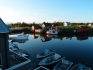 Vega Opplevelsesferie Ferienappartement OG: Blick auf den Fjord und die Angelboote